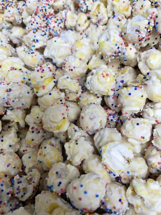 Birthday Cake popcorn