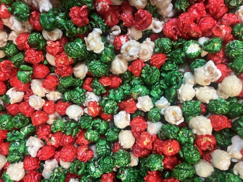 Christmas Mix popcorn