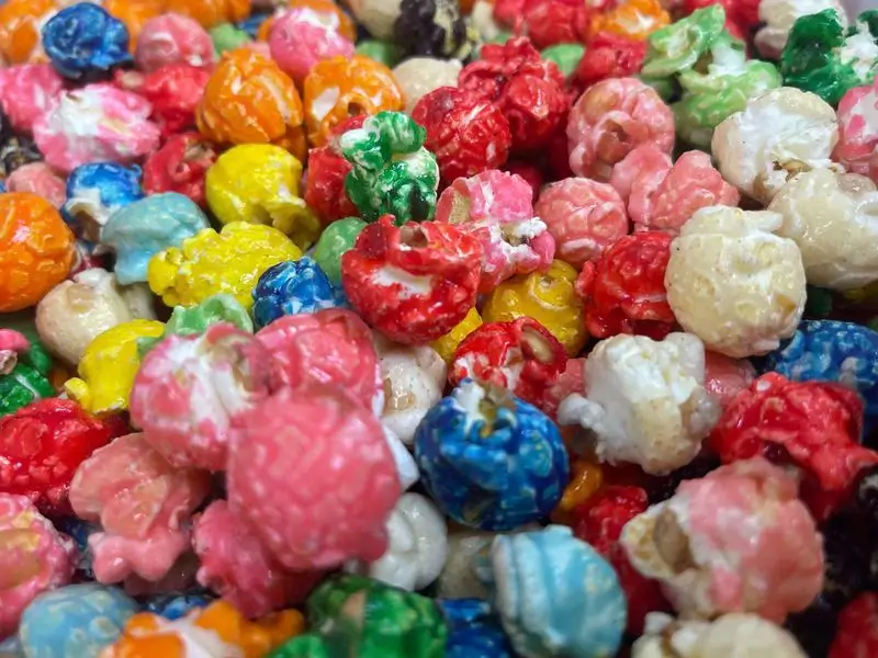 Confetti popcorn