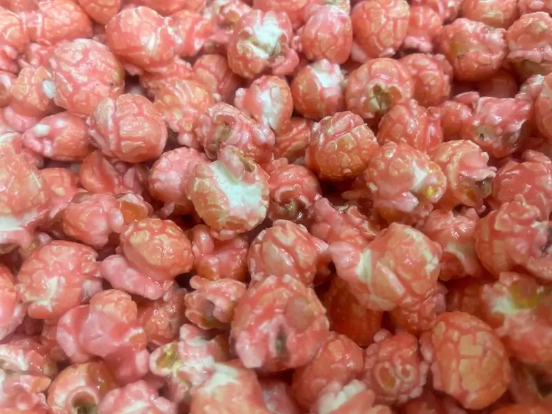 Pink Cotton Candy popcorn