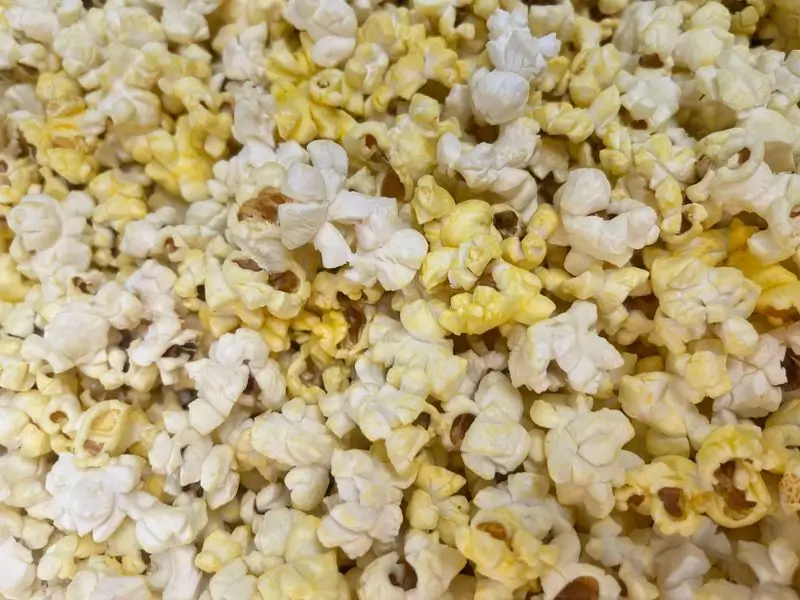 Plain popcorn