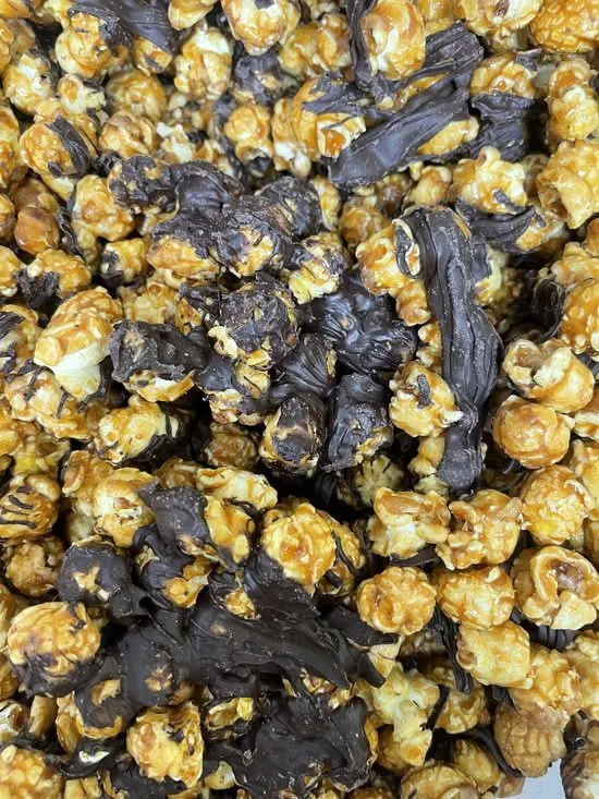 Salty Caramel Drizzle popcorn