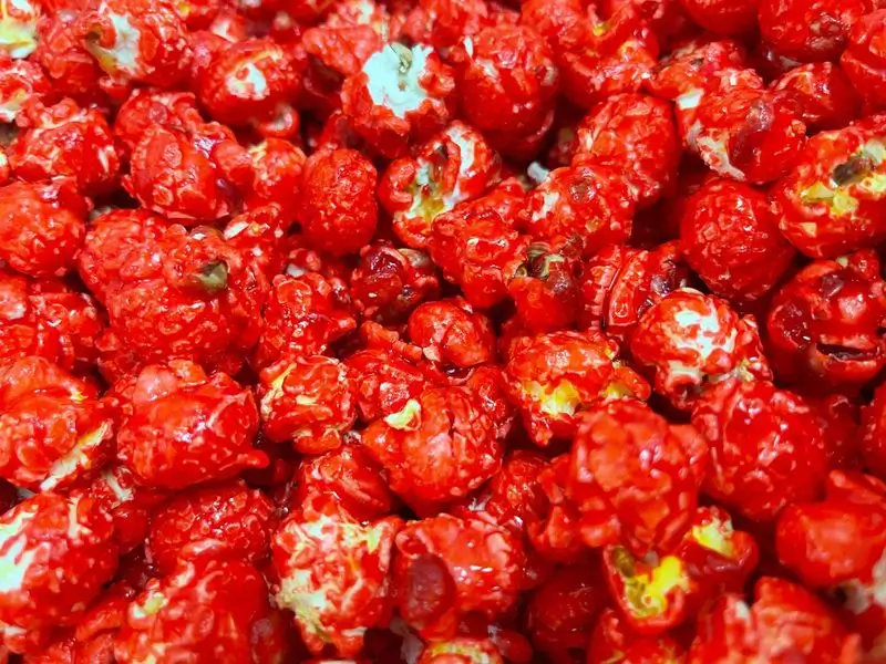 Strawberry popcorn